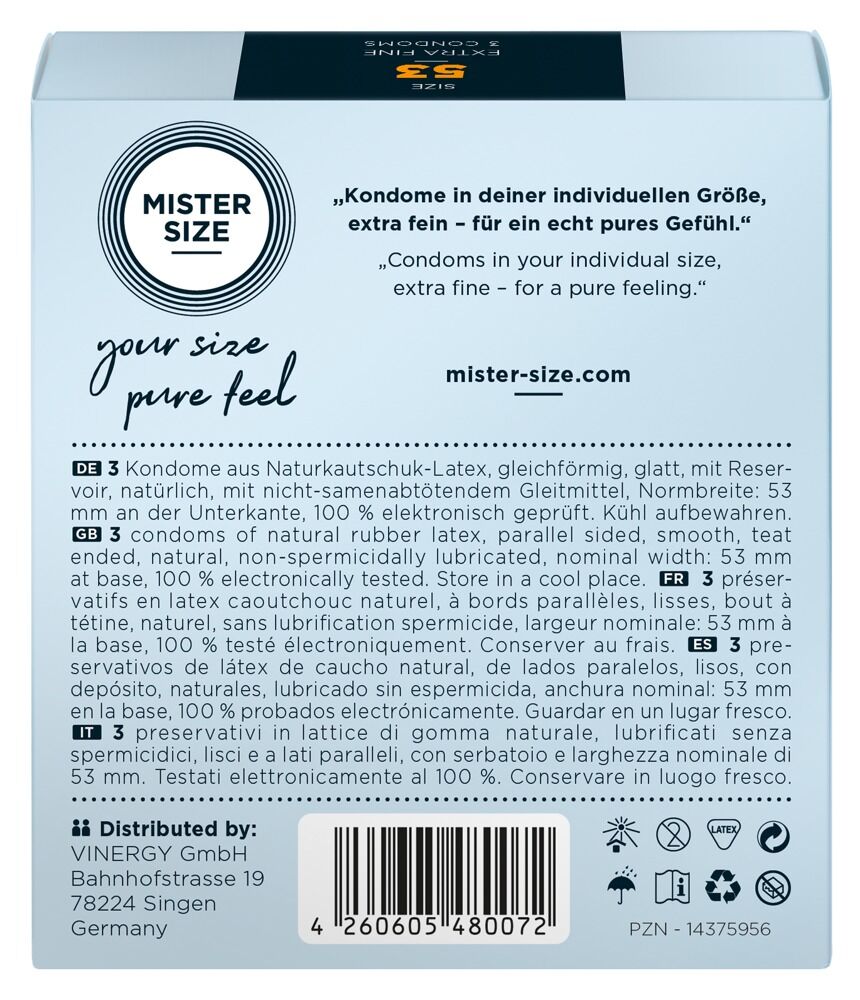 Mister Size 53 mm
