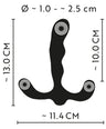 Flexible Prostate Stimulator with 3 Motors